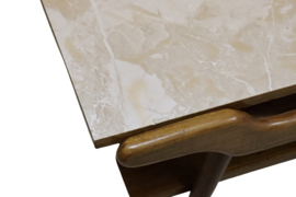 Salontafel met omkeerbaar blad