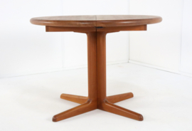 Ronde 2x verlengbare eettafel 'Vorbasse'