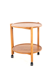 Trolley met losse dienbladen attr. Jens Quistgaard