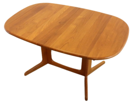 Gudme ovalen 2x verlengbare eettafel 'Trouslokke'