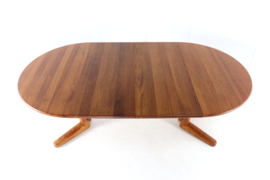Deense ronde 2x verlengbare eettafel 'Sindal'
