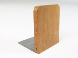 Houten boekensteun