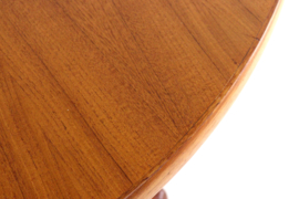 S. Burchardt Nielsen ronde 1x verlengbare eettafel 'Snedsted'