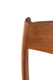Set van 6 Arne Wahl Iversen voor Glygnore mobelfabrik stoelen