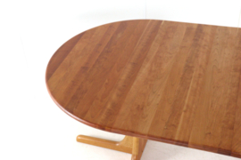 Deense ronde 2x verlengbare eettafel "Tjórn"