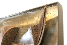Metalen Henrik Horst kunstwerk