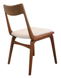 Set van 4 Alfred Christensen boomerang stoelen