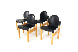 Set van 4 Gerd Lange voor Thonet flex stoelen