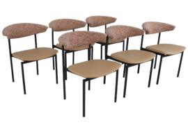 Set van 6 Rudolf Wolf Alpha stoelen