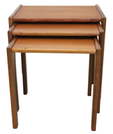 Set of 3 nesting tables 'Frankenau'