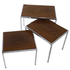 Set nesting tables Pastoe Cees Braakman 'Berkenwoude'