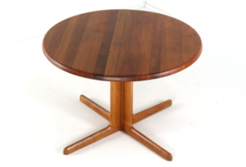 Deense ronde 2x verlengbare eettafel 'Hurup'