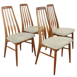 Set van 4 eetkamerstoelen Eva - Niels Koefoed 'Drostup'