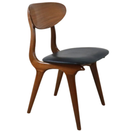Set van 4 AWA eetkamerstoelen 'Breedeveen'