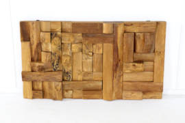Houten wandpaneel