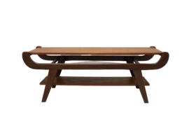 Salontafel met omkeerbaar blad