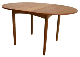 Ronde 1x verlengbare eetafel 'Zoelmond'