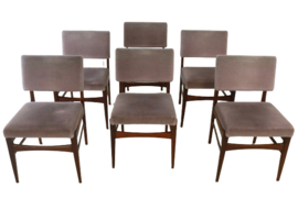 Set van 6 TopForm eetkamerstoelen 'Linde'