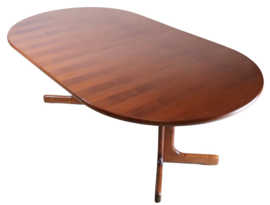 Ronde eetkamertafel | dubbel uitschuifbaar "Stuttgart"