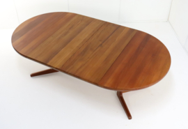 Ronde 2x verlengbare eettafel 'Havbro'