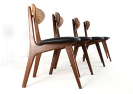 Set van 4 AWA stoelen 'Nederkoorn' - nieuw bekleed