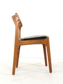 Erik Buch stoelen voor O.D. Møbler  model 49 'Bjur' | 5 stuks op voorraad