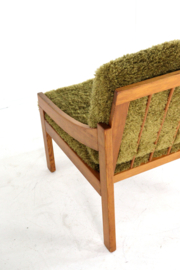 Pine fauteuil 'Gassel' Green
