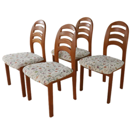 Set van 4 Holstebro eetkamerstoelen 'Pforring'