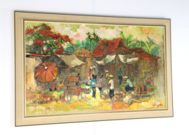 Schilderij 'Djakarta'