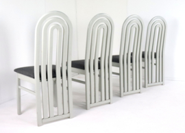Set van 4 eighties stoelen 'Meern'