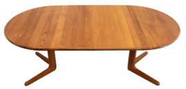 Ronde 2x verlengbare eettafel 'Neble'