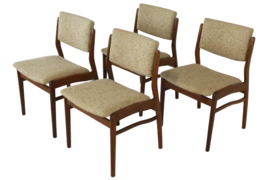 Set van 4 eetkamerstoelen 'Vught'