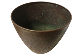 Koperen bloempot