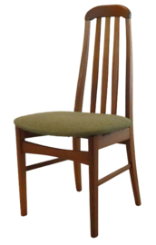 Set van 4 Jentique eetkamerstoelen 'Langsett'