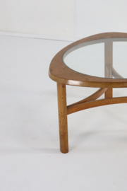 Nathan salontafel met glas 'Tilbury'