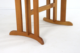 Deens design eiken ovalen 2x verlengbare eettafel 'Gludsted'