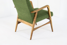 Fauteuil herenmodel 'Duivendrecht' groen