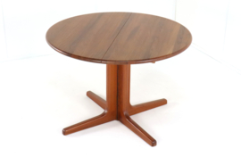 Ronde eetkamertafel 1x verlengbaar 'Horsens'