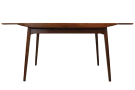 Topform eetkamertafel uitschuifbaar 'Ravenswaaij' attr. Louis van Teeffelen