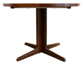 Ronde 2x verlengbare eettafel 'Moraas'