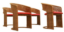 Set van 4 stoelen Luit van der Helm 'Roden'