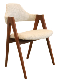 Set van 4 Kai Kristiansen Kompass stoelen 'Bolderslev'