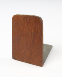 Houten boekensteun