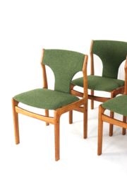 Set van 6 stoelen in de stijl van Erik Buch 'Listrup'