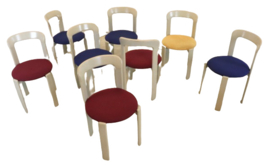 Set van 8 Bruno Rey stoelen