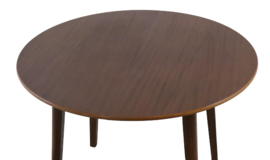 Ronde uitschuifbare eetkamertafel "Kerklaan"