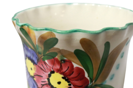 Vintage bloempot 'Flor'