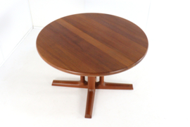 Dyrlund ronde 1x verlengbare eettafel 'Elsborg'