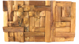 Houten wandpaneel