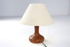 Teak houten Heureka tafellamp